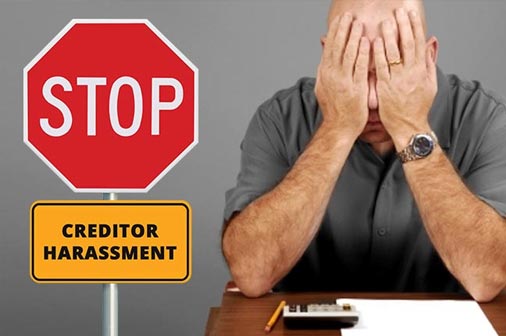 Filing for bankruptcy in Olympia, WA or Thurston County, stops creditor harassment.